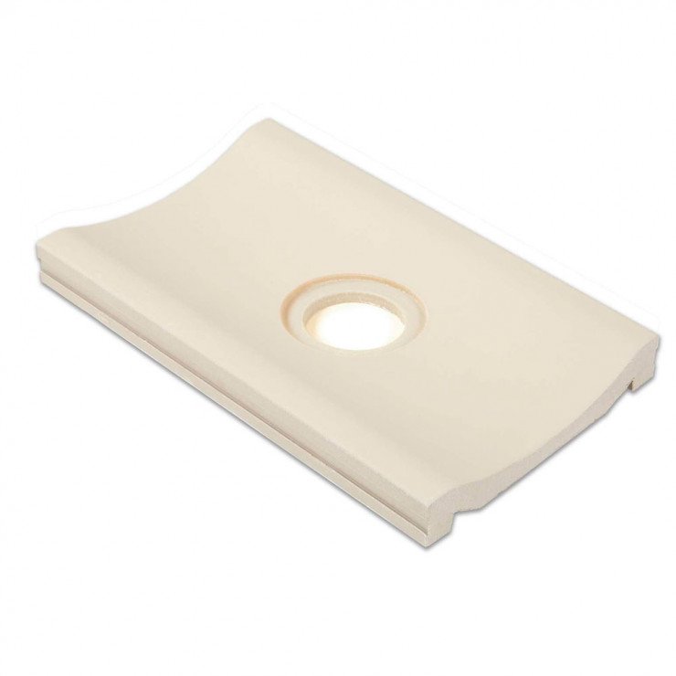 Klinker Aciker Drænoverløb Beige Mat 24x15 cm-0